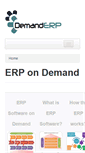 Mobile Screenshot of demand-erp.com